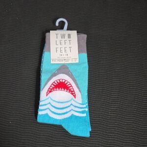 Two Left Feet Shark Socks